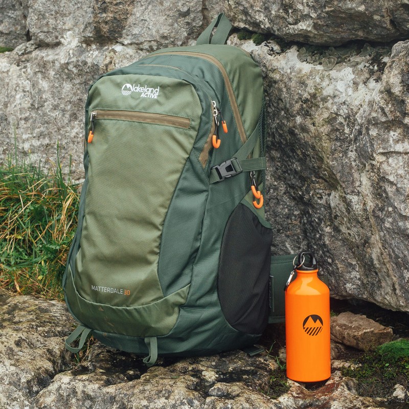 Lakeland Active Thirlmere Lightweight Reusable Aluminium Water Bottle (600ml)