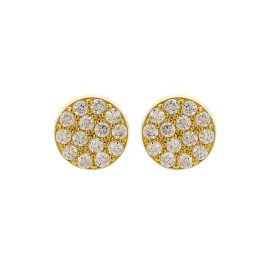 2025 Hot Selling 86 York Brand Simple and Fashion Brass Ear Stud Light Luxury Diamond and Pearl Earring for WomenColor: ELLIEG