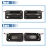 X AUTOHAUX 4 Pcs Exterior Door Handle with Key Hole