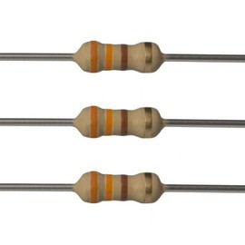 E-Projects 10EP514330R 330 Ohm Resistors, 1/4 W, 5% (Pack of 10)