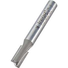 Trend Professional Straight Two Flute Router Cutter Bit, 1/4 Inch Shank, 6.3mm Cut Diameter, 11mm Cut Length, Tungsten Carbide Tipped, 3/12X1/4TC