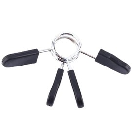 Dilwe Pack of 2 Spring Collars Dumbbell, Standard 25 mm Dumbbell Clasps, Barbell Clips, Barbell Clamp for Gym, Dumbbells