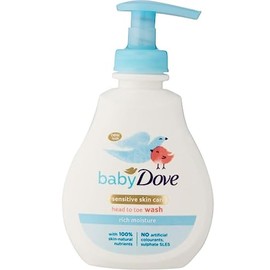 Baby Dove Sensitive Moisture Fragrance Free Head to Toe Wash, 200 ml