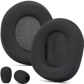 Stealth 600 Gen3 Ear Pads and Microphone Foam defean Replacement Ear Cushions Compatible with Turtle Beach Stealth 600 Gen 2/600 Gen2 USB/600 Gen 2 MAX/600 Gen3(600XB) Wireless Headset