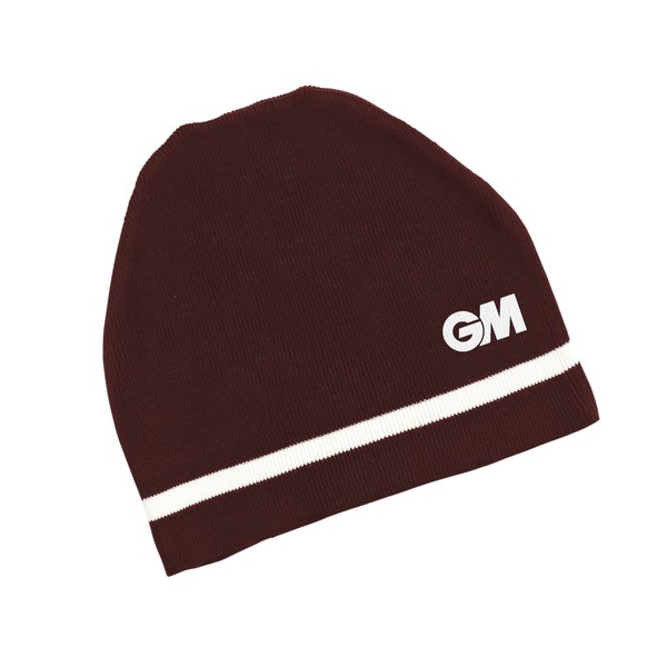 GM Beanie Hat -Maroon, One Size