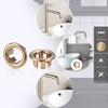 SKYPIA 4 Pcs Sink Overflow Ring Set Bathroom Accessary Kitchen