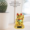ASHATA Waving Cat, Cute Chinese Happy Cat Decoration, Waving Arm,
