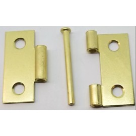 Furniture Knowledge Brass Plated Steel Loose Pin Cabinet Hinge removable pin swap box antique vintag