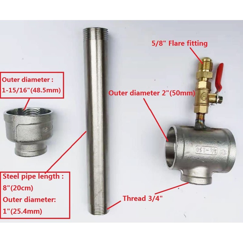 Metal Melting Furnace Burner Knife Making Blacksmith Gas Propane Forge