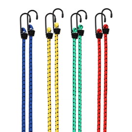 Deuba® Tie Down Strap Expander Luggage Straps Heavy Duty Metal Hooks Choice of Sizes