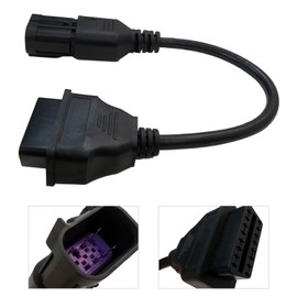 Zafina-UP Latest Upgraded OBD2 16Pin To 8 Pin Diagnostic Adapter for Polaris ATV Slingshot RZR Motorcycle Connect Cable
