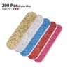HARFINGTON 200pcs Nail Buffer Blocks 240 Grit Professional Nail Sanding