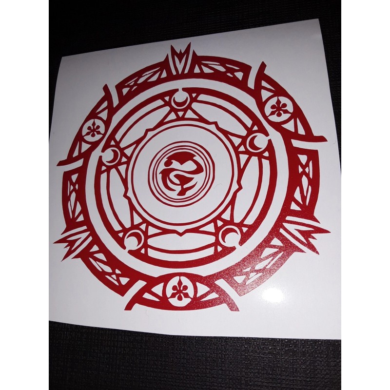 House of Gremory Seal Symbol Rias High School DxD Sticker