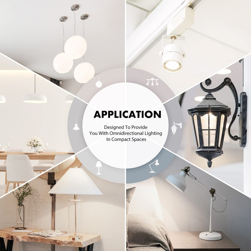 Letaclanic G4 LED Light Bulbs 4000K Cool White Lighting Dimmable,
