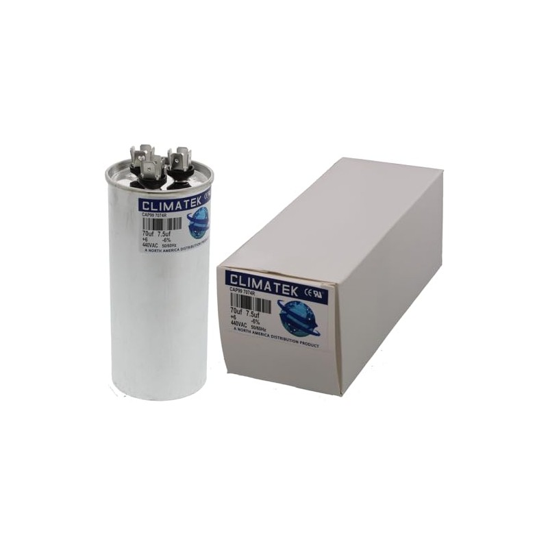 ClimaTek Round Capacitor - fits Mars # 12166 | 70/7.5