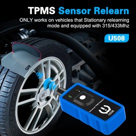 FORSCAN tpms relearn Tool U508 Universal para GM Jeep y Ford Chrysler y Dodge Monitor de presión de neumáticos Sensor TPMS Reet Activación Edición 2023