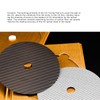 CD Tuning Mat, Carbon Fiber CD Tuning Pad Vibration Absorption
