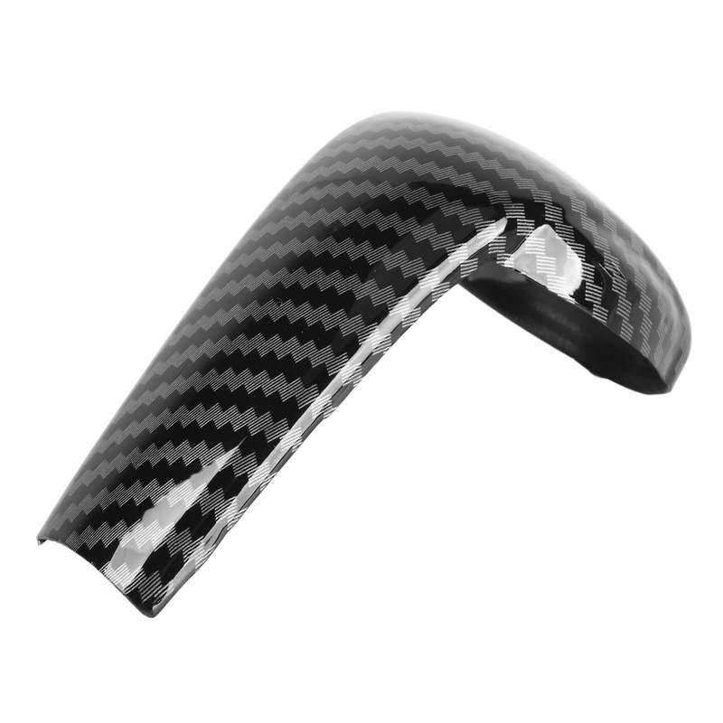 Gear Shift Knob Trim Carbon Fiber Grain Scratch Free Replacement