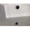 KINGSMAN Rectrangle Undermount Vitreous Ceramic Lavatory Vanity Bathroom Sink Pure