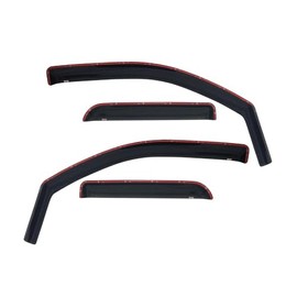Westin 72-39407 in-Channel Wind Deflector 4pc fits 2007-2013 Silverado Sierra 1500 2007-2014 Silverado Sierra 2500 3500 Extended Cab