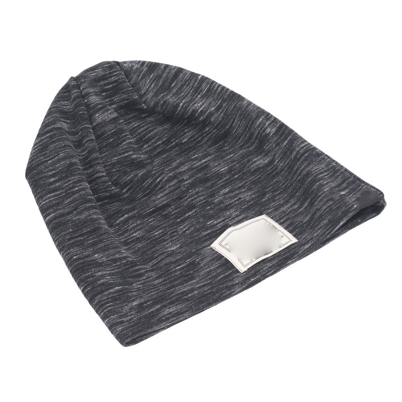 Anti Radiation Hat Black Striped Silver Fiber and Cotton Shielding