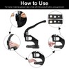 Grommet Machine Eyelet Hand Press Punch Tool 3 Dies 3000