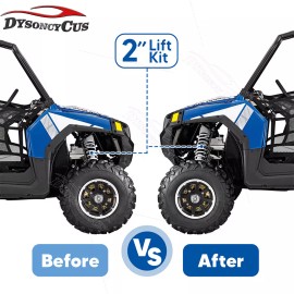 DYSO 2" Full Lift Kit For POLARIS UTV RZR 800/4 800 Front &Rear Lift Mounting Bracket