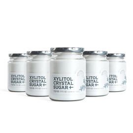 Good Habits Xylitol Powder Crystal Xylitol Powder Sugar 300g, 5 Pieces / 착한습관 자일리톨가루 크리스탈 자일리톨 분말 설탕 300g, 5개