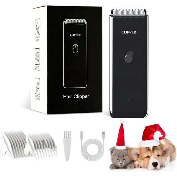 ENSSU Dog Clippers Cordless Rechargeable Dog Grooming Kit Pet Shaver