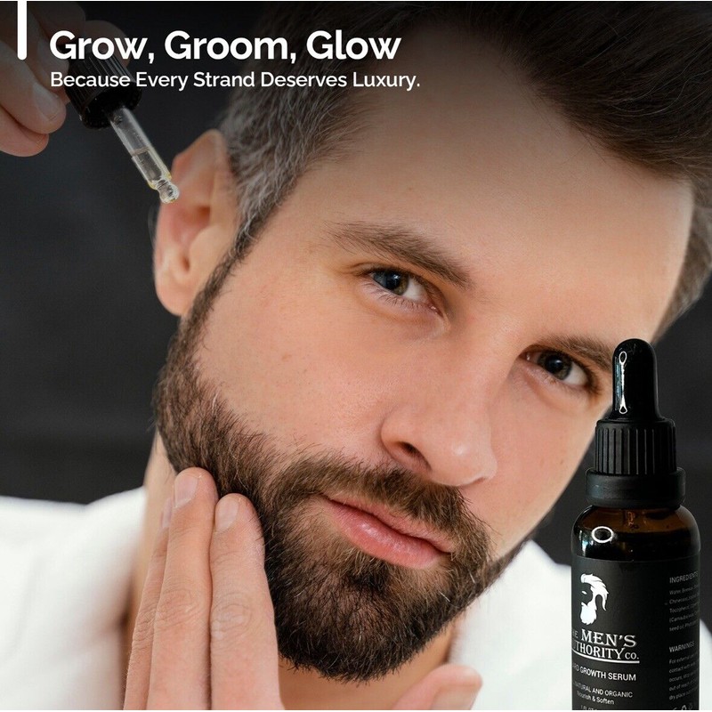 The Men’s Authority NEW Beard Grooming Set Beard Growth Kit