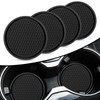 4 PCS Car Cup Holder Coaster, Universal Auto Anti Slip