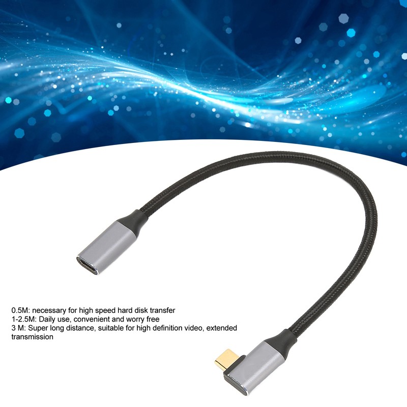 USB C to USB C 3.1 Gen 2 Cable Right