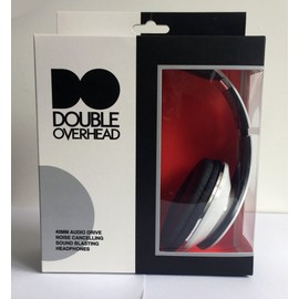 Double Overhead Headphones - Noise cancelling - (White)