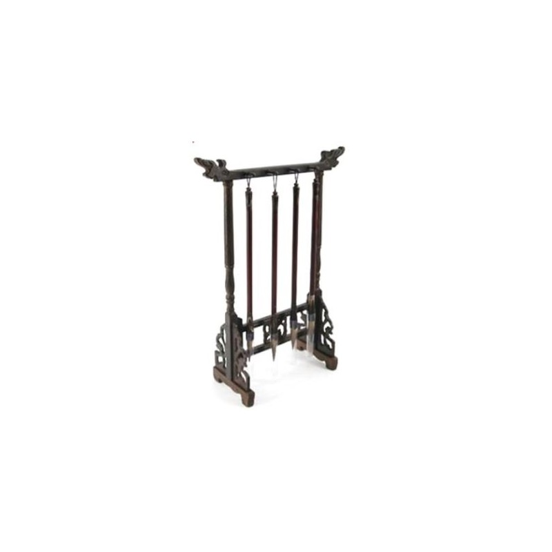Shozan 12 Wooden Hanging Brush Stand, Display