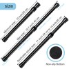 Goowin Small Spring Tension Rod, 5/8" Diameter No Drilling Expandable