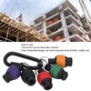 6Pcs 1/4 Inch Hex Shank Magnetic Screwdriver Bit Holder Keychain
