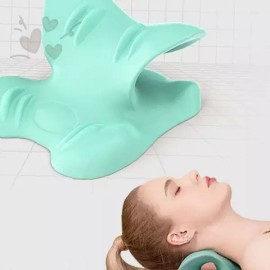 목 뒷부분 받침 스트레칭 도구 경추 곡선 회복 자세 개선 목 근육 이완 긴장 [민트] Neck Back Support Stretching Tool Cervical Curve Recovery Posture Improvement Neck Muscle Relaxation Tension [Mint]