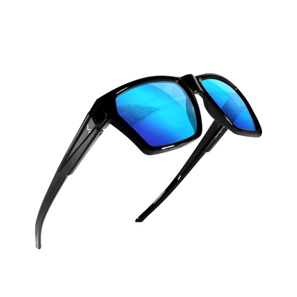 Supertrip Polarised Sports Sunglasses for Men,Lightweight TR90 Frame UV400 Protection