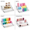 iDesign 3-Tier Spice Rack Organizer for Cabinets, Pantry or Countertop,