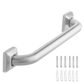 Bathroom Grab Bars Stainless Steel Handrail ADA Compliant 500lbs bathtubs and Showers Toilet Handle Safety for Handicap, Elderly, Disabled, Injury (12 inches)