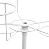 7-Tier Rotating Hat Display Rack, 35 Hooks Adjustable Metal Freestanding