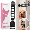 Pawmee Metal Cat Door Stopper, Door Prop for Cats, Easy
