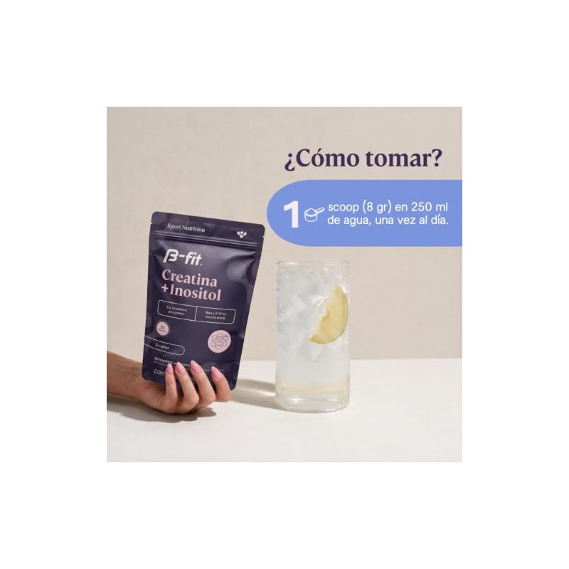 B-FIT Creatina Monohidratada + Myo D-Chiro Inositol 40:1