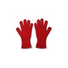 Holison Holy Sun Bless Wool Rib Finger Gloves Urban Red