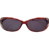 Incredible Bargains The Serengeti Reading Sunglasses, Fashion Tinted Sun Readers + 1.25 Red