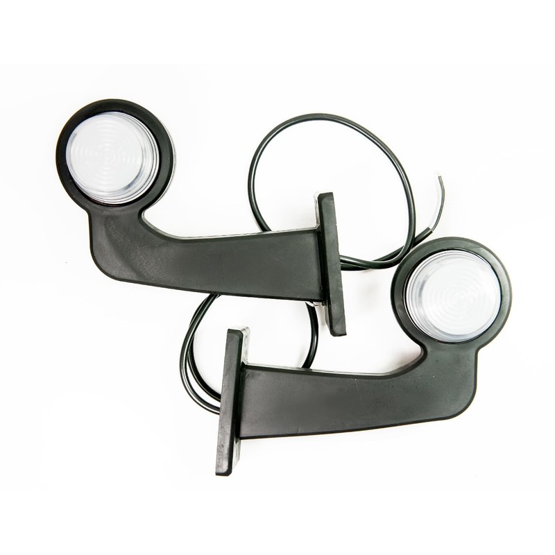 2 x LED Rubber Side Light 12 V 24 V