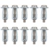 10pcs Hollow Door Anchor Expansion Nut Jack Nut with Screws