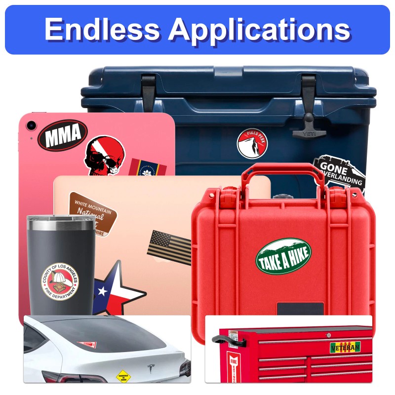 Darkside Ltd Space Shuttle Program Sticker Decal - Weatherproof -