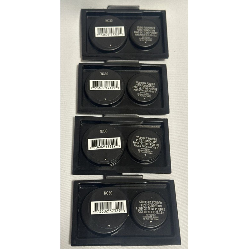 M·A·C Lot of 4 MAC Studio Fix Powder Plus Foundation
