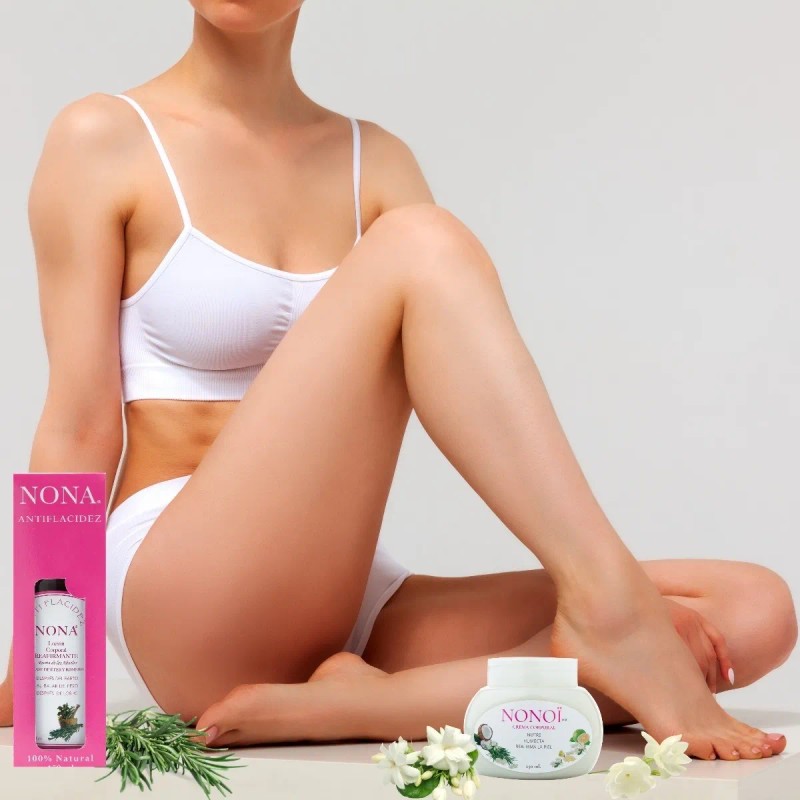 Kit Nona Loción Antiflacidez Corporal Nono Crema Aceite Hierbas